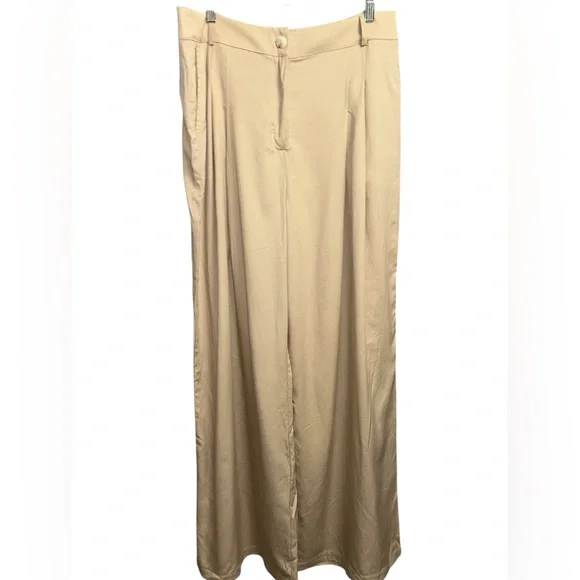 AMADI For Anthropologie Pleated Wide-Leg Pants - Picture 3 of 6